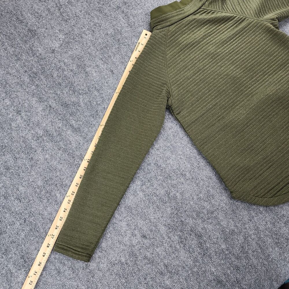 Columbia Jacket Womens Small Green Park Range Pullover 1/2 Zip Omni-Wick Hiking - Picture 7 of 16